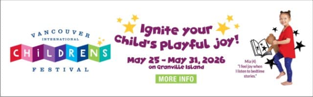 Vancouver Childrens Festival Banner Ad