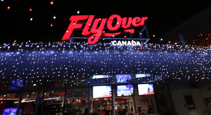 FlyOver Canada at Christmas