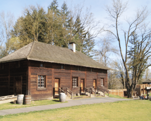 Building at Fort Langley Historic Site