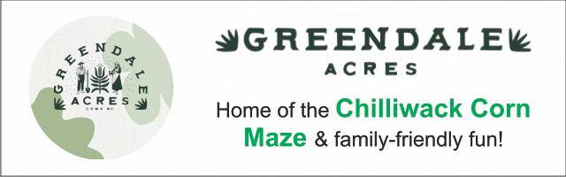 Greendale Acres Chilliwack Corn Maze Banner Ad
