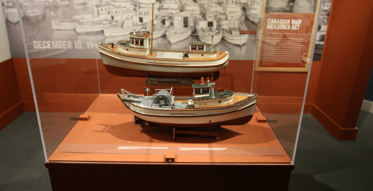 Vancouver Maritime Museum Model Ship (Feature Photo)