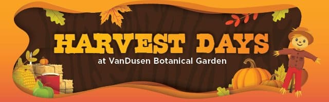 Harvest Days at VanDusen Garden Banner Ad