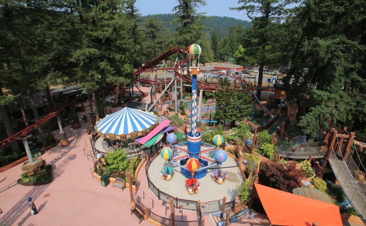 Cultus Lake Adventure Park Rides