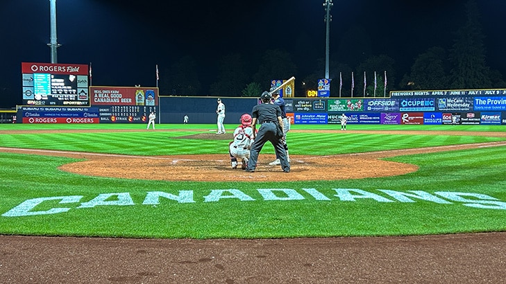 Vancouver Canadians at Nat Bailey Stadium
