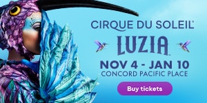 Cirque du Soleil's LUZIA