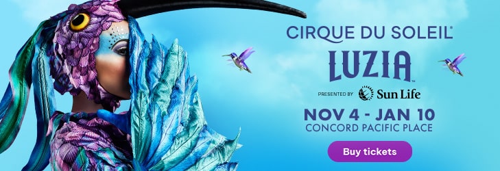 LUZIA at Cirque du Soleil Banner Ad